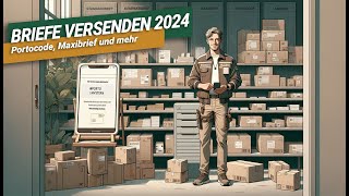 Briefe versenden in 2024 So gehts Portocode Maxibrief und mehr [upl. by Okoyik294]