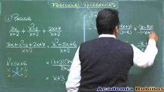 SUMA DE FRACCIONES ALGEBRAICAS HOMOGENEASEJEMPLOS APLICATIVOS [upl. by Camila]