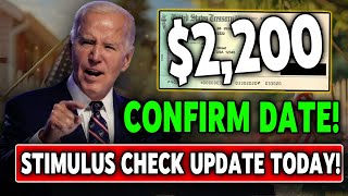 IRS CONFIRMED DATES  2200 STIMULUS CHECK HITTING BANKS TOMORROW FOR SOCIAL SECURITY SSI SSDI VA [upl. by Roux816]