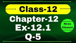 Class 12 Ex 121 Q5 Math  Chapter12 Class12 Math  Linear Programming  Ex 121 Q5 Class 12  Nexa [upl. by Arracahs]