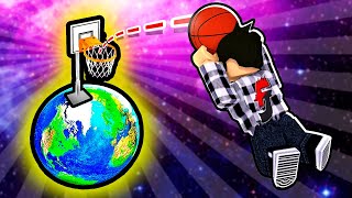 LE MEILLEUR DUNK DU MONDE dans ROBLOX   Roblox Dunking Simulator [upl. by Einotna]