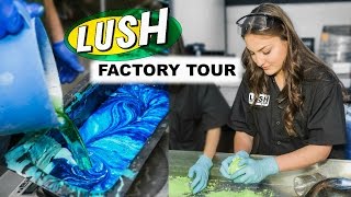 LUSH FACTORY TOUR [upl. by Akinam680]