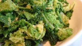 Buttered savoy cabbage [upl. by Nabala]