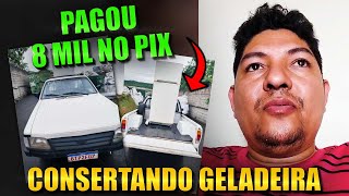 ELE MUDOU SUA VIDA ATRAVÉS DO COSERTO DE GELADEIRA [upl. by Tsyhtema59]