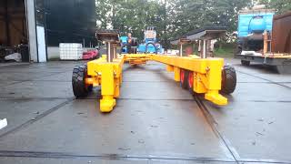 Slipway Trailer HBC25L show all functions at factory [upl. by Acirem259]