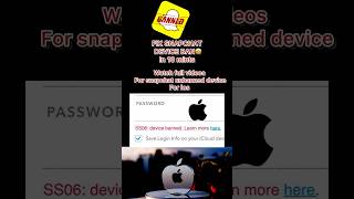 SNAPCHAT DEVICE BAN FIX [upl. by Romaine]