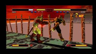 Bloody Roar 2  Gado vs Shina [upl. by Diad]