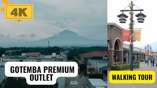 GOTEMBA PREMIUM OUTLETS  WALKING  TOKYO  JAPAN WALK TOUR  4K [upl. by Boycie]