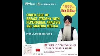 CURED CASE OF BREAST ATROPHY WITH REPERTORIAL ANALYSIS  Prof DR MUKTINDER SINGH IFPH 1529 [upl. by Humfried]