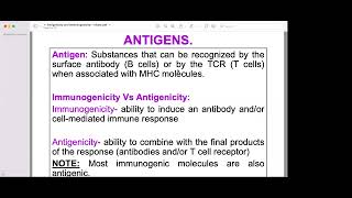 Antigenicity amp Immunogenicity [upl. by Marlow56]