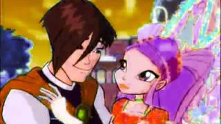 Winx Club»Flying Wings«Sarah and SetonMy first kissrequest [upl. by Ayotel]