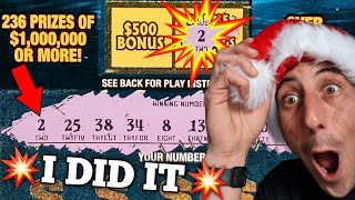 💥Back in Business Baby💥 50 1000000 Year for Life Ticket🚀 [upl. by Ardis]