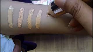 Miss Rose Silk Flawless Foundation  Silk Foundation Swatches  RH LifeStyle [upl. by Goldfarb]