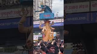 PAREL CHA RAJA VISARJAN 2024 SHROFF BUILDING [upl. by Ytsihc]