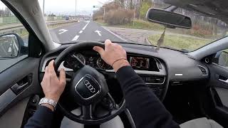 2008 Audi A4 B8 18 TFSI 160 HP POV Test Drive byJoe Black [upl. by Nahtnaoj568]