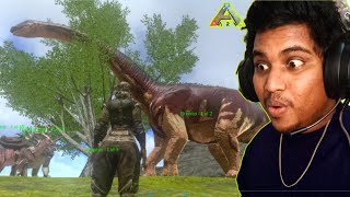 Tame Bronto Biggest Dinosaur Ark Survival Evolved Mobile Hindi Gameplay [upl. by Ofloda158]