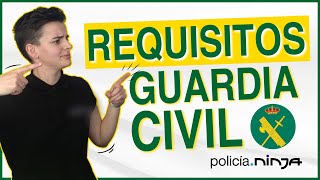 REQUISITOS para OPOSITAR a GUARDIA CIVIL 🧐🟢 [upl. by Linden]