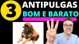 3 antiPULGA anticarrapatos BOM E BARATO [upl. by Dlaniger]