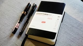 LEUCHTTURM1917 Daily Planner Pocket A6 2023 FLIPTHROUGH [upl. by Gannon990]