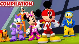 Mickey Mouse Funhouse Best Moments 😊  90 Minute Compilation  Season 2  disneyjr [upl. by Demitria]