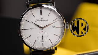 Handson With The Fromanteel Pendulum Small Second A Beautiful Modern Dress Watch [upl. by Adnanref274]