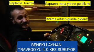 Benekli Ayhan Aldığı Mercedes Travegoyu İlk Kez Sürüyor  Saplama Turizm [upl. by Stafford608]