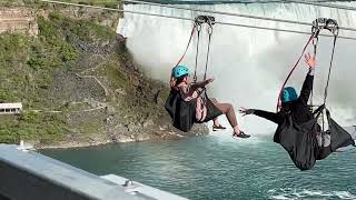 Zipline to Niagara Falls [upl. by Templia]