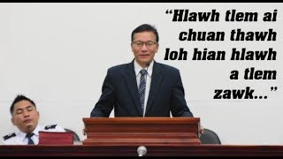 Pu Vanneihtluanga  Motivational Speech  Aizawl Bazar Corps  11032019 [upl. by Eerb]