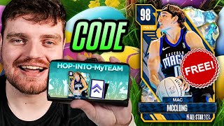 FREE GALAXY OPAL EASTER LOCKER CODE TOP REWARD Guaranteed Diamond in NBA 2k24 MyTEAM [upl. by Herald290]