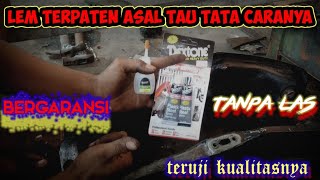 CARA CEPAT TAMBAL TANGKI BOCOR TANPA LASCUMA DITAMBAL PAKAI BAHAN SEDERHANA [upl. by Caesar]