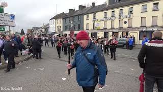 Ballinamallard Accordion No2  ABOD Easter Monday Parade  Enniskillen 010424 4K [upl. by Ibbob]