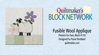 Step by Step Wool Applique [upl. by Eilsil19]