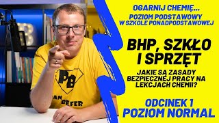 BHP i podstawowy sprzęt chemiczny N1  ogarnij chemię z Panem Belfrem [upl. by Essirehs616]