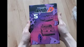 INITIAL D vol5 Manga Unboxing ASMR [upl. by Refannej667]