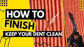 How To Finish Your Messy Dents  PDR Training [upl. by Baker]