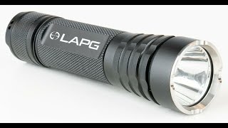 LA Police Gear Ultra EDC Flashlight  1100 Lumens  Rechargeable [upl. by Beauchamp]