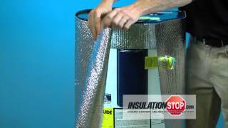 InfraStop™ Hot Water Heater Blanket Installation [upl. by Neveda]