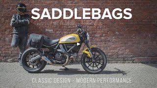 教學 導覽 Kriega Saddlebags Platform Duo Solo Ducati Scrambler 馬鞍包 馬鞍袋 側架 支架 邊包 側掛包 [upl. by Aihsikal]