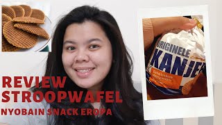 REVIEW SNACK EROPA STROOPWAFELS  Review eps6 [upl. by Ahsitruc]