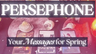 🦋🌸 What does Persephone want you to know 🦋🌸 Pickacard psychic reading  Spring Awakening [upl. by Notsgnal]