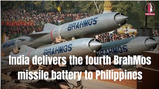 India To Deliver Fourth BrahMos Missile Battery to Philippines  breaking news [upl. by Odarbil]