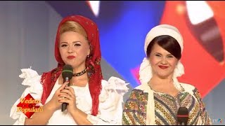 Minirecital Niculina Stoican şi Cornelia Rednic în finala sezonului 3 Vedeta populară TVR1 [upl. by Yoral422]