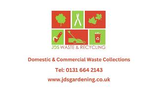 Domestic amp Commercial Waste Collections in Edinburgh by JDS Gardening Services [upl. by Amal]