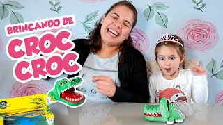 JOGO DO CROC CROC  JOGO DO CROCODILO NO DENTISTA  Coisas de Isis Maria [upl. by Lihkin404]