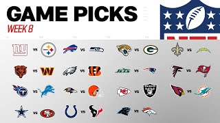 Week 8 Game Picks [upl. by Llekim]