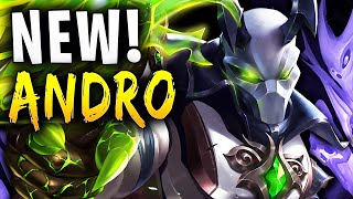 ANDROXUS DARK STALKER ABSOLUTELY SHREDS  Paladins Gameplay Build [upl. by Aneis]