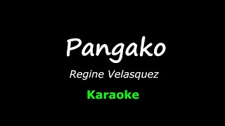 Pangako  karaoke [upl. by Airekal265]