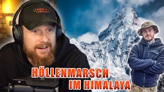 HÖLLENMARSCH durch das Himalaya Gebirge mit Fabio Schäfer  1 Frage Go  Fritz Meinecke [upl. by Delanos]