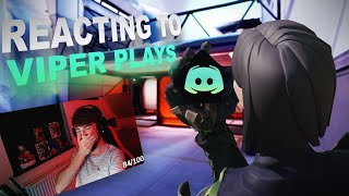 Reacting To Viper Plays  VALORANT [upl. by Ijic]