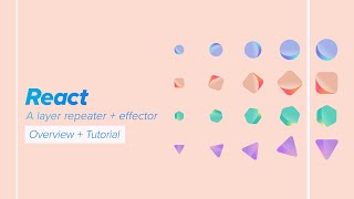 React for After Effects Tutorial [upl. by Woodberry]